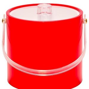 Red Ice Bucket